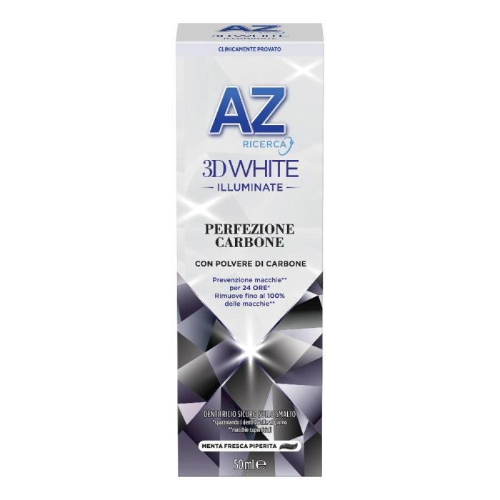 AZ Dentifricio 3DWhite Illuminate Perfezione Carbone 50ml AZ Dentifricio 3DWhite Illuminate Perfezione Carbone 50ml