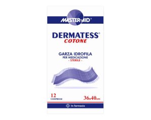DERMATESS Cot.Garza 36x40*12pz