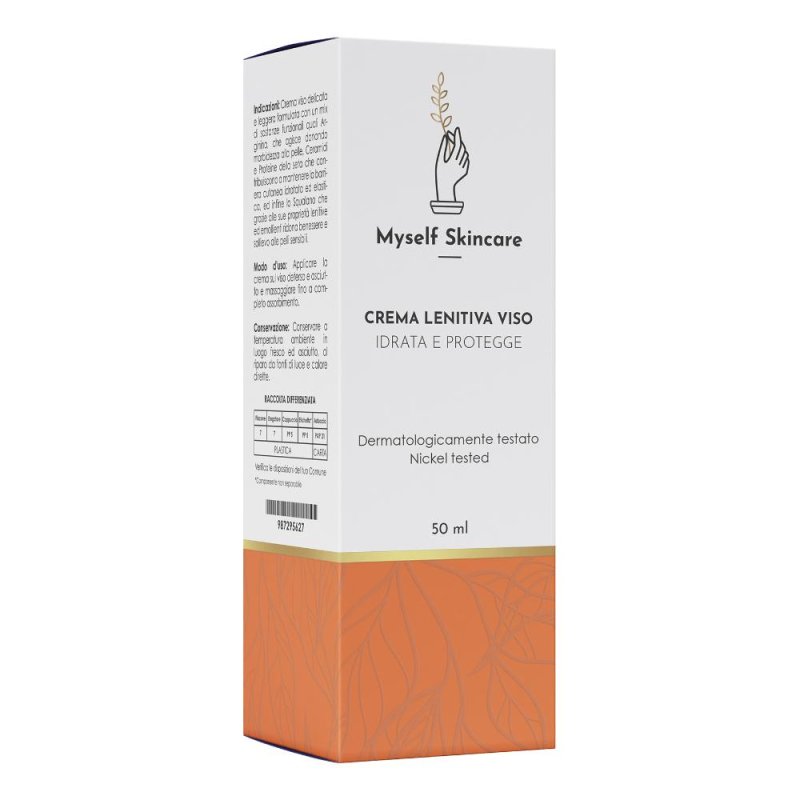 My Self Skincare Crema Lenitiva Viso per Pelli Sensibili