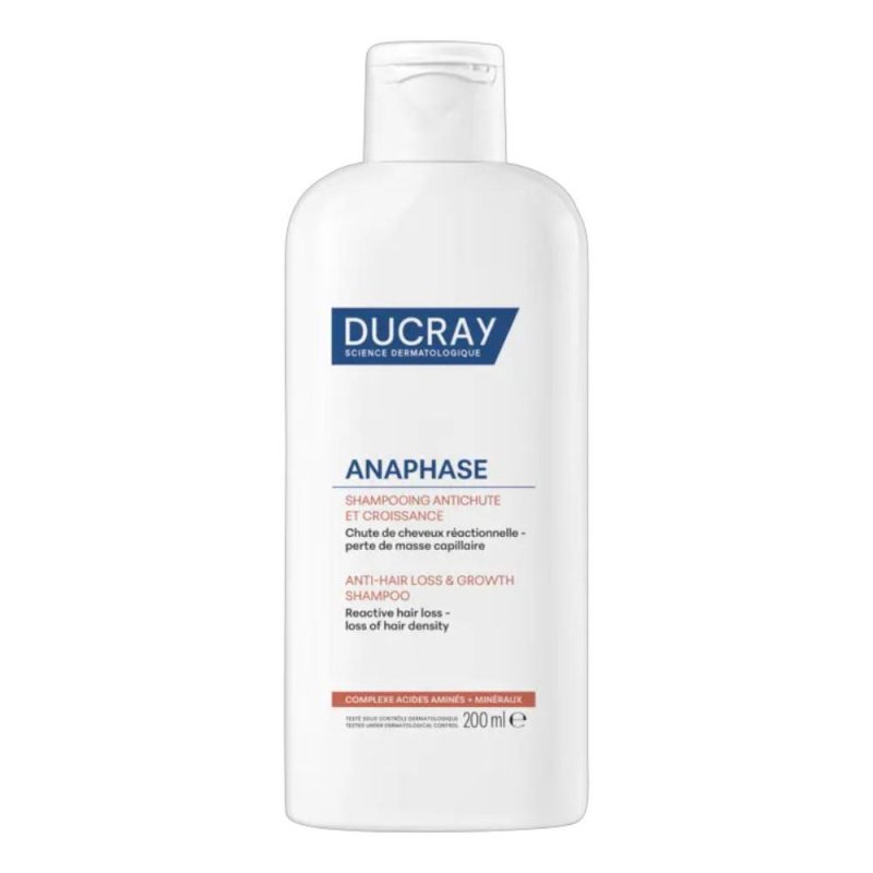 Ducray Anaphase shampoo anticaduta 400 ml con biotina e vitamine per capelli forti