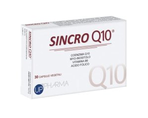 Sincro Q10 Integratore Alimentare con Coenzima Q10 in Capsule – Confezione da 30 Capsule