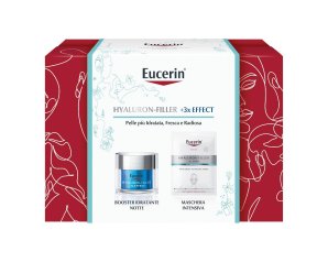 Eucerin Xsmas Hyalur Filler Booster Notte + Maschera Intensiva Viso Cofanetto Natale