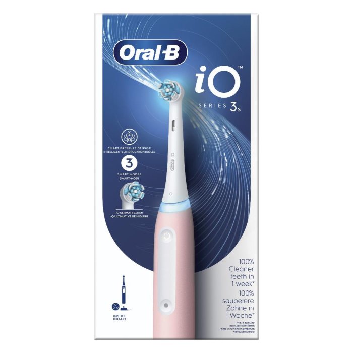 Oral-B iO Series 3 Rosa Spazzolino Elettrico Oral-B iO Series 3 Rosa Spazzolino Elettrico