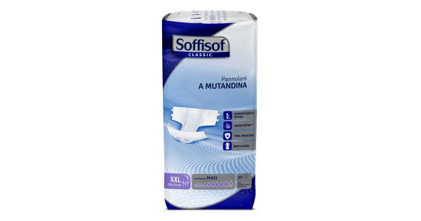 Lot De 32 Culottes D'incontinence Soffisof Maxi 9 Gouttes - Taille M Et L, Absorbantes Et Discrètes