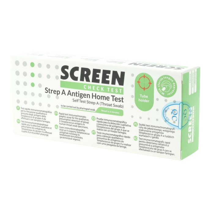 Strep A Test - Test immunologico per la rilevazione dell'antigene Streptococco del gruppo A