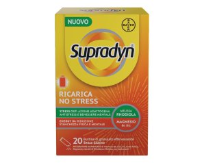 Supradyn Ricarica No Stress Integratore Vitamine e Magnesio, 20 Buste