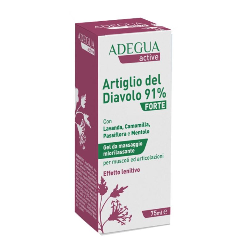 Active Artiglio del Diavolo 91% Forte Gel Lenitivo, 75ml Active Artiglio del Diavolo 91% Forte Gel Lenitivo, 75ml