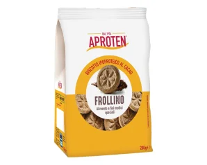    Aproten Frollino Cacao 200g - Biscotti a Basso Contenuto Proteico con Cacao Magro