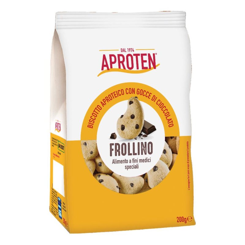 Aproten biscotto gocce cioccolato protein - biscotti aproteici al cioccolato Aproten biscotto gocce cioccolato protein - biscotti aproteici al cioccolato