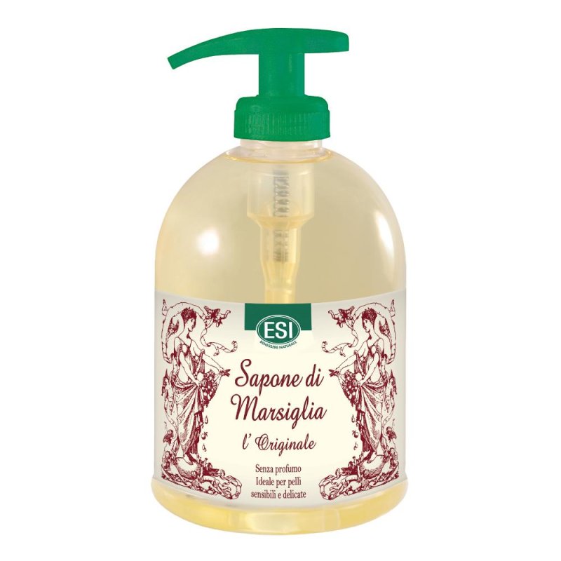 Esi Sapone di Marsiglia - L'originale Detergente Liquido Naturale, 500ml Esi Sapone di Marsiglia - L'originale Detergente Liquido Naturale, 500ml