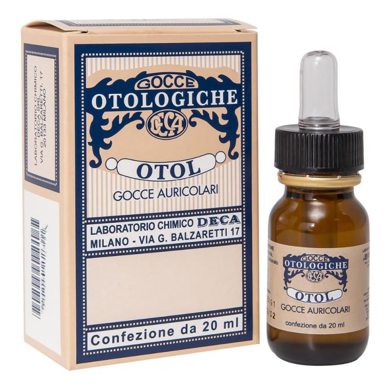 Otol gocce auricolari 20 ml - gocce auricolari ceruminolitiche