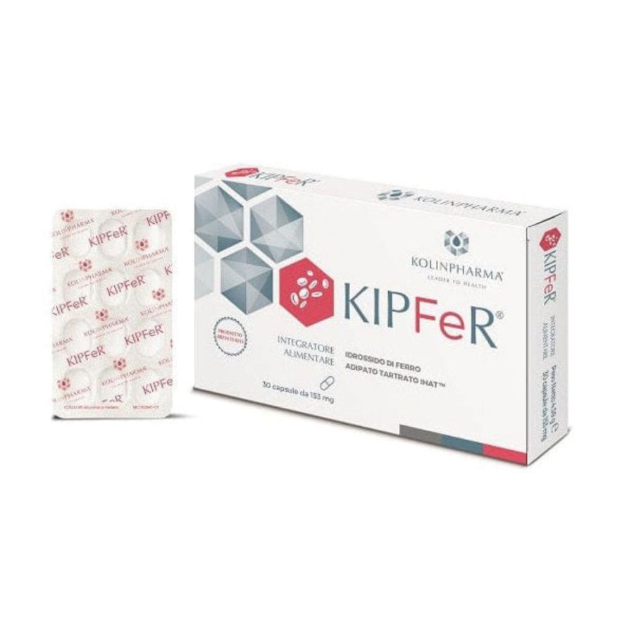 KIPFeR Integratore di Idrossido di Ferro 30 Capsule KIPFeR Integratore di Idrossido di Ferro 30 Capsule