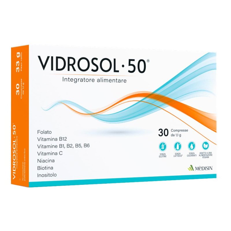 Medisin Vidrosol 50 Integratore Alimentare 30 Compresse Medisin Vidrosol 50 Integratore Alimentare 30 Compresse