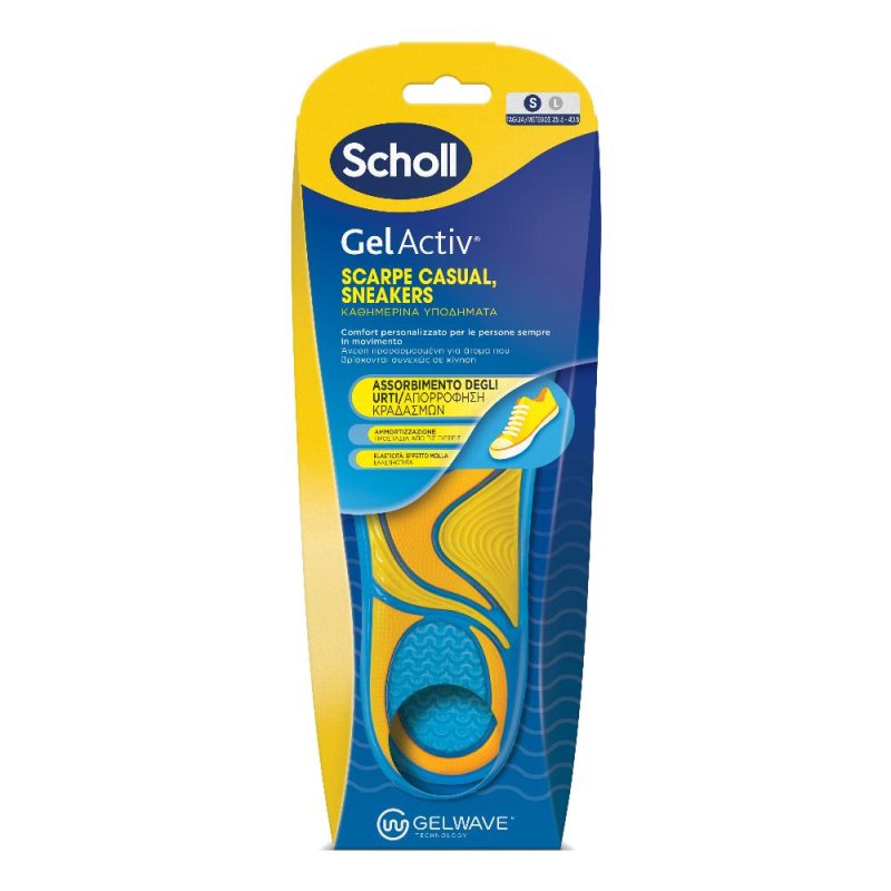 Dr.Scholl gel active scarpe casual solette taglia S