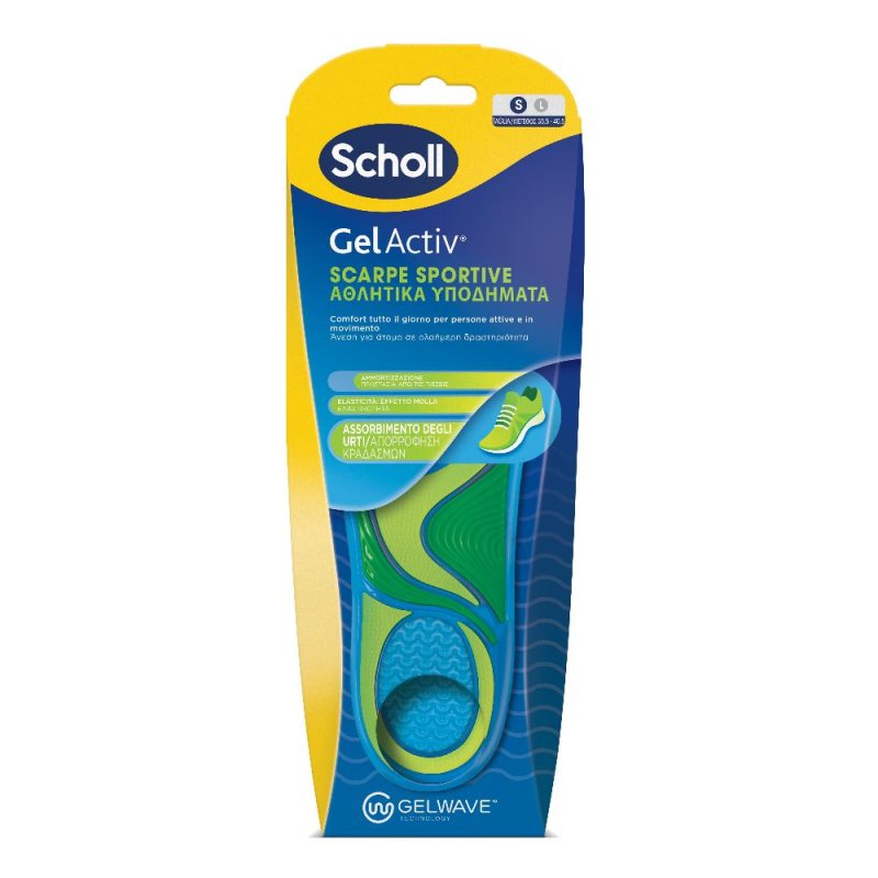Dr.Scholl GelActiv scarpe sportive solette taglia S Dr.Scholl GelActiv scarpe sportive solette taglia S