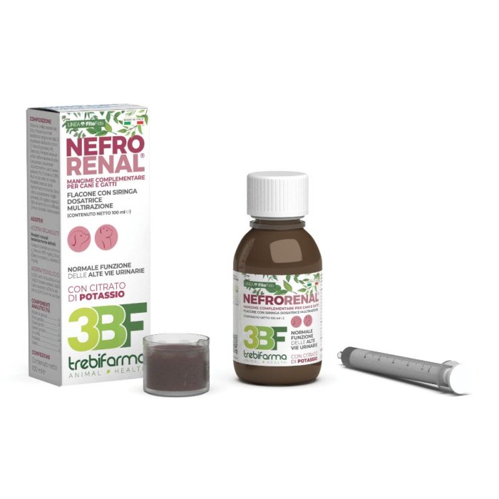 Nefrorenal Trebifarma Mapy 100 millilitri soluzione orale per cani e gatti supporto della funzionalit&agrave; renale e urinaria