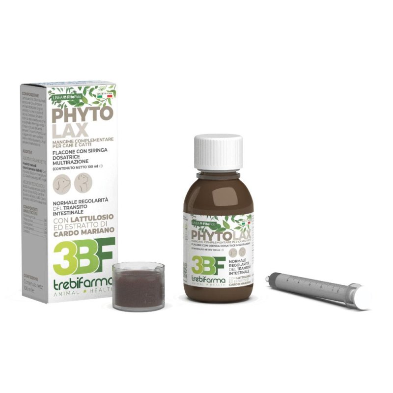 Phytolax Trebifarma Sciroppo 100 Millilitri Integratore per Regolarit&agrave; Intestinale e Transito Intestinale