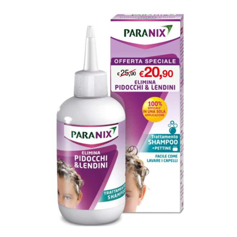 Paranix Shampoo Trattamento Anti-Pidocchi 200 ml Paranix Shampoo Trattamento Anti-Pidocchi 200 ml