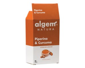 ALGEM PIPERINA&CURCUMA 60 Cps