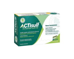 Sherman Tree ACTisulf Sulforafano Bioattivo Integratore 30 Capsule Vegetali