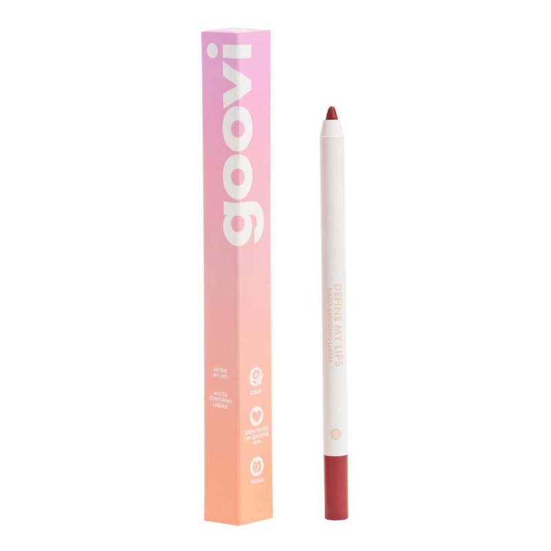 Goovi Define My Lips Matita Labbra 04 Red Berry, 1 Pezzo Goovi Define My Lips Matita Labbra 04 Red Berry, 1 Pezzo