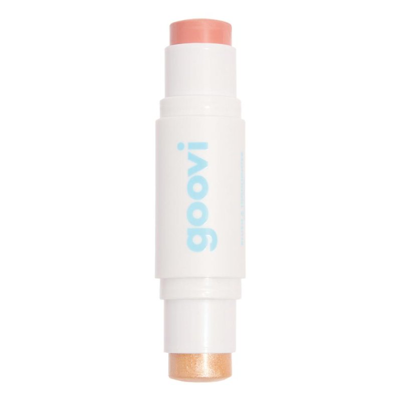 Goovi - Cheeks a match! Stick Duo Blush & Illuminante 01 Pastel Bonne Mine, 2X8g Goovi - Cheeks a match! Stick Duo Blush & Illuminante 01 Pastel Bonne Mine, 2X8g
