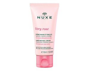 Nuxe Very Rose crema mani e unghie idratante e protettiva 50ml