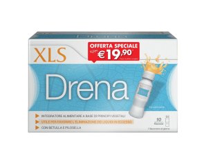 XLS Drena Integratore Drenante 10 flaconcini da 70 ml Taglio Prezzo