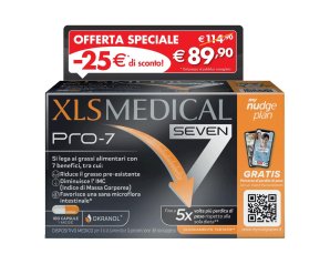Xls medical pro-7 integratore per il controllo del peso 90 stick orosolubili