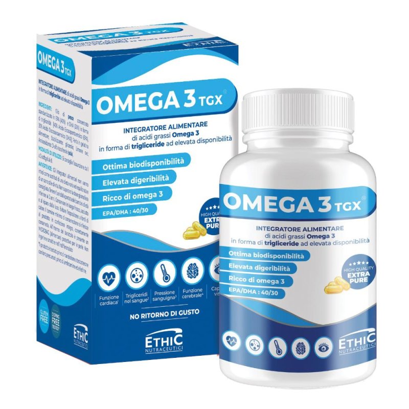 Omega 3 TGX 180 softgel - integratore di omega 3 in softgel