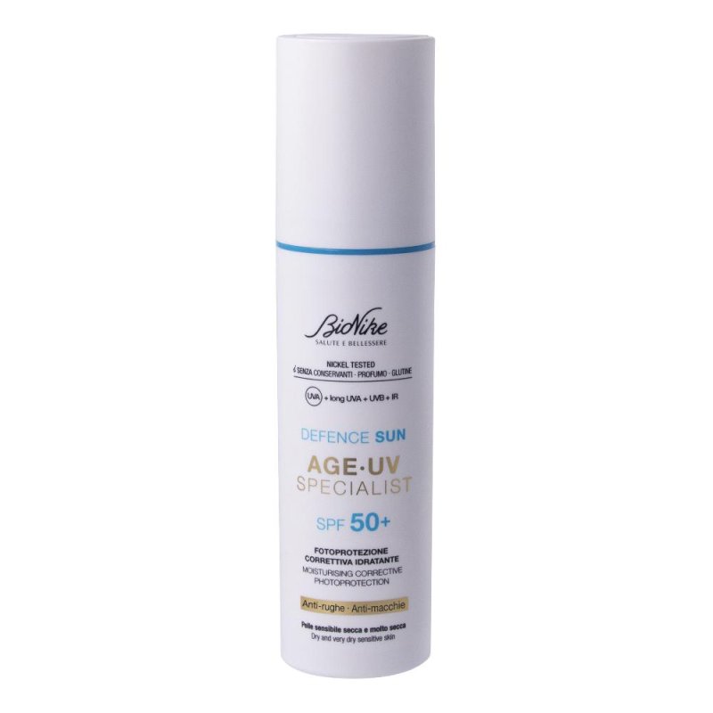 BioNike Defence Sun - Age-UV Specialist SPF50+ Idratante Pelle Secca 50 ml