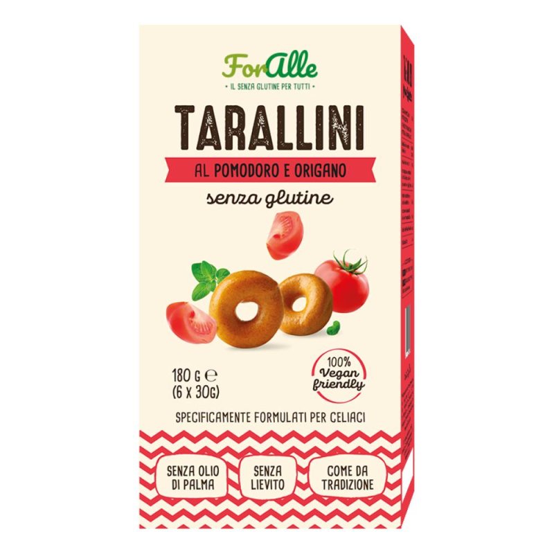 FORALLE Tarallini Pomod/Origan FORALLE Tarallini Pomod/Origan