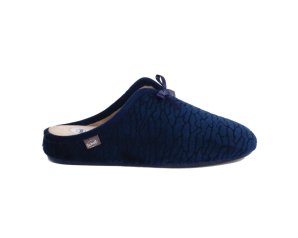 RACHELE PRINTED MIC W NAVY B37