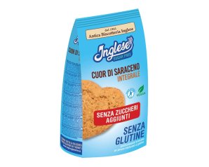 Inglese Biscotti Cuor Sar senza zuccheri - biscotti al grano saraceno senza zucchero