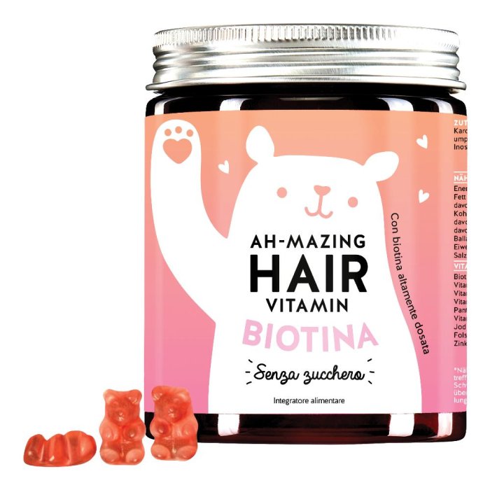 Bwb Ah Mazing Hair Vitamine per Capelli in Caramelle Gommose – Integratore Rinforzante per Crescita e Volume dei Capelli – Confezione da 45 Caramelle Bwb Ah Mazing Hair Vitamine per Capelli in Caramelle Gommose – Integratore Rinforzante per Crescita e Volume dei Capelli – Confezione da 45 Caramelle
