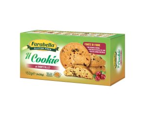 Farabella il cookie al mirtillo senza glutine 4 bustine da 38 g