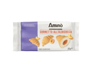 Aminò Cornetto all'Albicocca - Dolci Ipoproteici per Insufficienze Renali e Disturbi Metabolici
