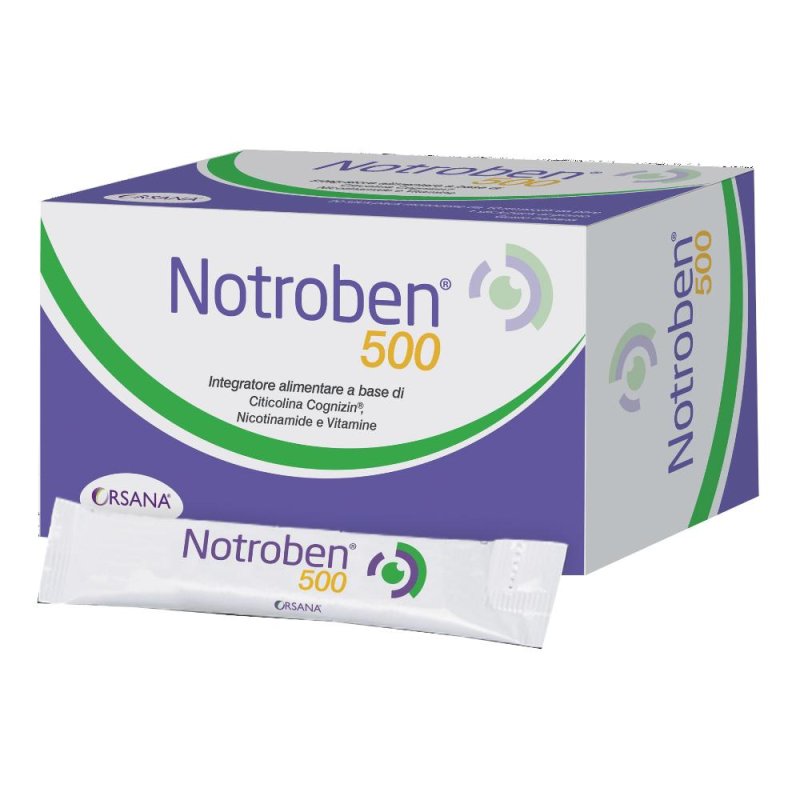 Notroben 500 integratore alimentare - confezione 20 stick Notroben 500 integratore alimentare - confezione 20 stick