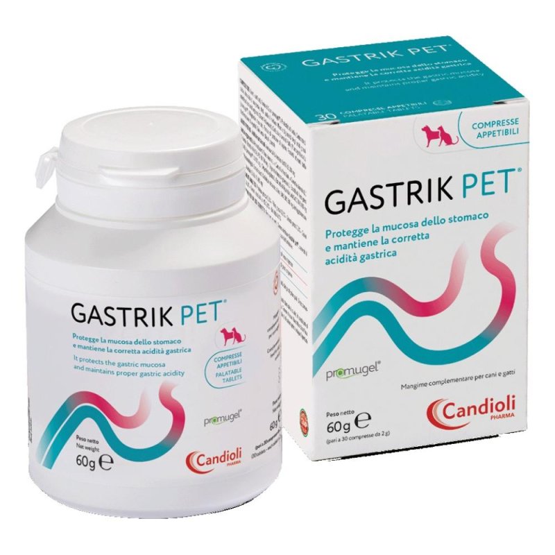 Gastrik Pet Integratore Gastrointestinale per Cani e Gatti 30 Compresse Gastrik Pet Integratore Gastrointestinale per Cani e Gatti 30 Compresse