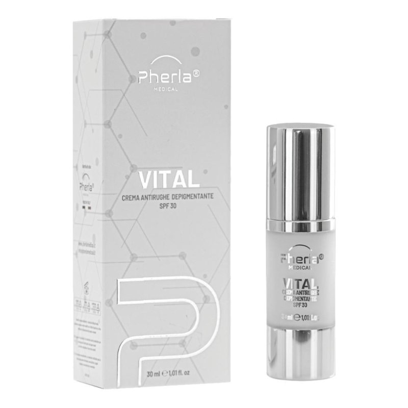 Pherla Vital Crema Antirughe Viso SPF 30 Protezione Solare Idratante Anti Età Pherla Vital Crema Antirughe Viso SPF 30 Protezione Solare Idratante Anti Età