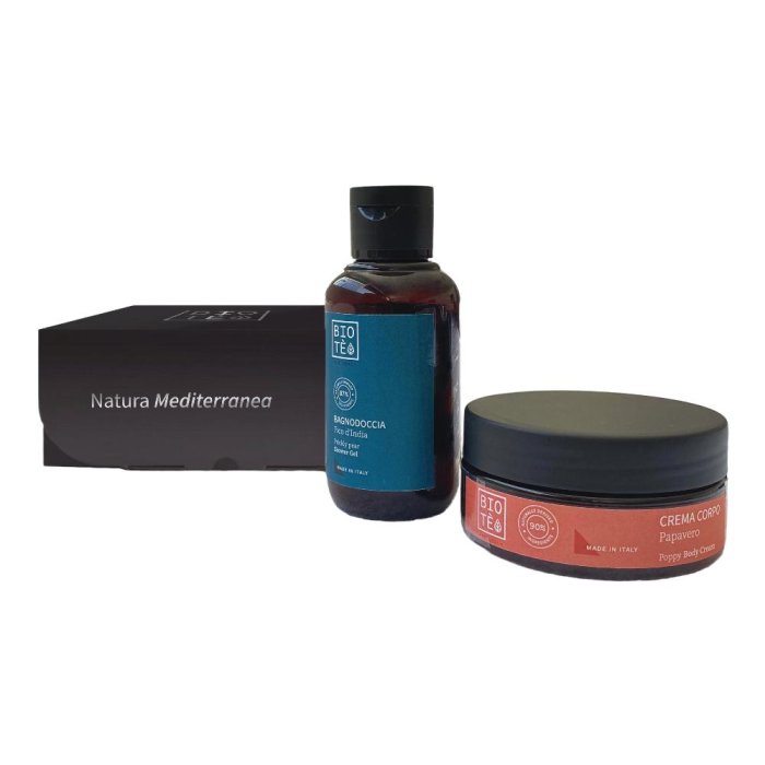 Biote Kit Bagnodoccia al Fico e Crema Corpo alla Papaya &ndash; Cofanetto Benessere Corpo Idea Regalo