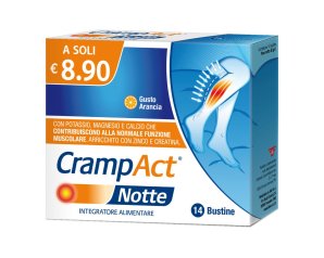 Linea Act Crampact Notte Integratore Funzione Muscolare, 14 Bustine