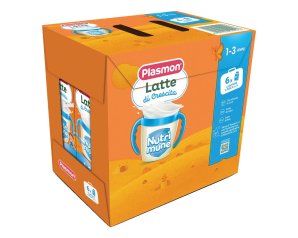 Plasmon Latte di Crescita Stage 3 per Bambini 12-36 Mesi, Confezione 6 x 1 Litro
