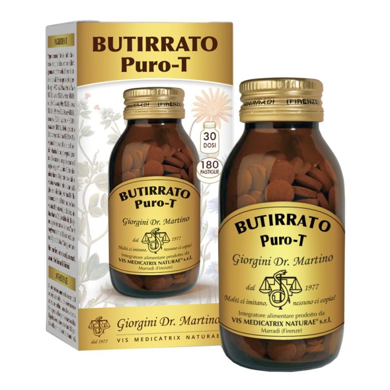 Butirrato Puro T 180 Pastiglie – Integratore di Butirrato Puro per Benessere Intestinale e Flora Batterica Butirrato Puro T 180 Pastiglie – Integratore di Butirrato Puro per Benessere Intestinale e Flora Batterica