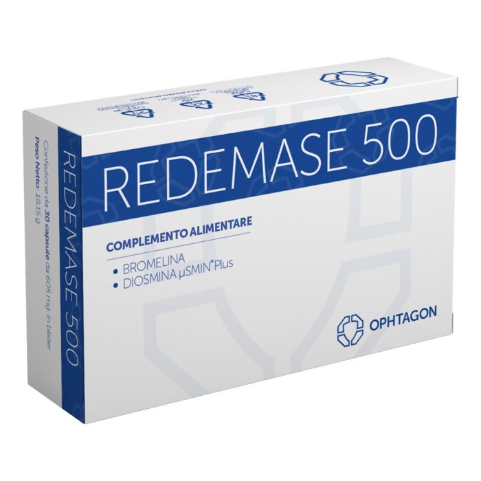 Redemase 500 Ophtagon Integratore Alimentare in Capsule Confezione da 30 Capsule Redemase 500 Ophtagon Integratore Alimentare in Capsule Confezione da 30 Capsule