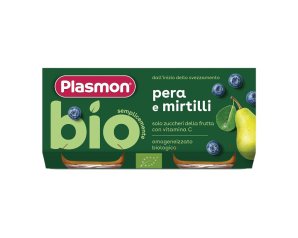 OMO PL.Pera/Mirtillo Bio 2x80g
