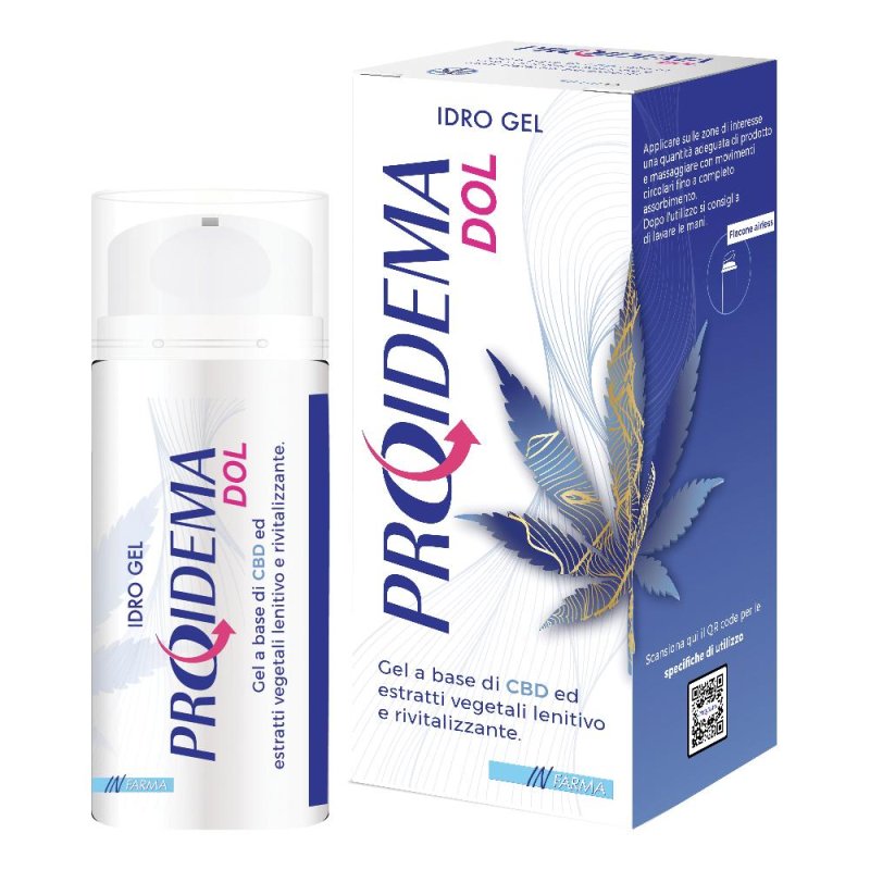 Proidema Dol Idro Gel 75 ml Gel Lenitivo Rinfrescante per Dolori Muscolari Articolari e Traumi Minori Proidema Dol Idro Gel 75 ml Gel Lenitivo Rinfrescante per Dolori Muscolari Articolari e Traumi Minori
