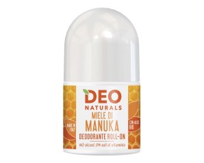 Optima Naturals Deo Naturals - Deodorante Roll On Miele di Manuka 50 ml