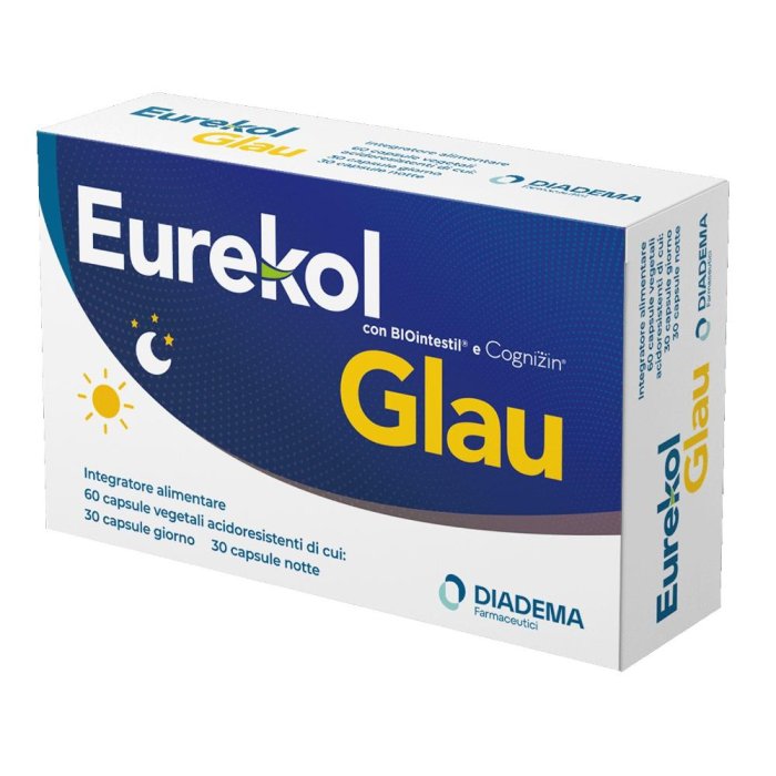 Eurekol Glau integratore per il sistema nervoso 30 capsule giorno + 30 capsule notte (60 compresse) Eurekol Glau integratore per il sistema nervoso 30 capsule giorno + 30 capsule notte (60 compresse)