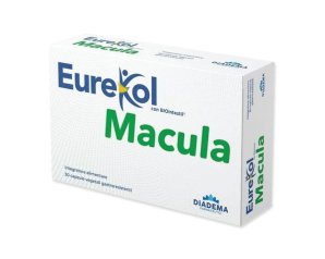 Eurekol Macula Integratore per la Vista 30 Capsule Acido Resistenti Protezione Maculare con Luteina Zeaxantina e Antiossidanti